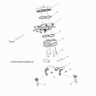 V16DB/DW/TW36 - CROSS COUNTRY/TOURING ALL OPTIONS Engine, throttle body asm. - v16db  /  dw  /  tw36 all o...