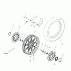 V17XMA/XMX - MAGNUM/MAGNUM X-1 ALL OPTIONS Wheels, front - v17xma  /  xmx all options (800296)