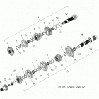 V16DB/DW/TW36 - CROSS COUNTRY/TOURING ALL OPTIONS Drive train, transmission - v16db  /  dw  /  tw36 all op...