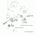 V17XMA/XMX - MAGNUM/MAGNUM X-1 ALL OPTIONS Steering, handlebar asm. and controls - v17xma  /  xmx a...