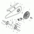 V17FTA/FTB - OCTANE ALL OPTIONS Drive train, sprockets, guards and belt - v17fta  /  ftb...