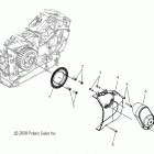 V16SW36 - VISION ALL OPTIONS Drive train, reverse drive sprocket and drive mounting (...