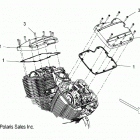 V16DB/DW/TW36 - CROSS COUNTRY/TOURING ALL OPTIONS Engine, valve covers - v16db  /  dw  /  tw36 all options...
