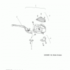 V16DB/DW/TW36 - CROSS COUNTRY/TOURING ALL OPTIONS Brakes, brake lever and master cylinder - v16db  /  dw  ...