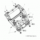 V16DB/DW/TW36 - CROSS COUNTRY/TOURING ALL OPTIONS Body, fairing, front support asm. - v16db  /  dw  /  tw3...