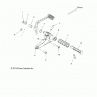 V15WB36/WW36 - HIGHBALL ALL OPTIONS Chassis, footpeg, rh - v15wb36  /  ww36 all options (49v...