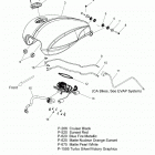 V17XDAAA/XTAAA - CROSS COUNTRY/TOURING ALL OPTIONS Fuel system, fuel tank - v17xdaaa  /  xtaaa all options ...