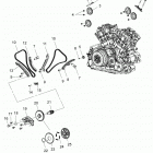 V17FTA/FTB - OCTANE ALL OPTIONS Engine, cam chain and sprockets - v17fta  /  ftb all opt...