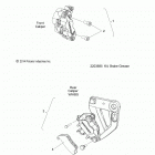 V15MW36 - JUDGE INTL. ALL OPTIONS Brakes, front and rear caliper - v15mw36 all options (49...