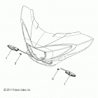 V16DB/DW/TW36 - CROSS COUNTRY/TOURING ALL OPTIONS Electrical, turn signal, front - v16db  /  dw  /  tw36 a...