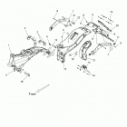 V16DB/DW/TW36 - CROSS COUNTRY/TOURING ALL OPTIONS Chassis, frame asm. - v16db  /  dw  /  tw36 all options ...