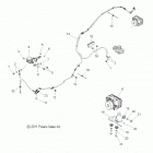 V16DB/DW/TW36 - CROSS COUNTRY/TOURING ALL OPTIONS Brakes, brake line, rear, abs - v15dw  /  tw36 (49vicbra...