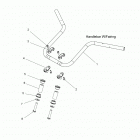 V17XDAAA/XTAAA - CROSS COUNTRY/TOURING ALL OPTIONS Steering, handlebar mounting - v17xdaaa  /  xtaaa all op...