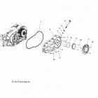 V16SW36 - VISION ALL OPTIONS Engine, primary cover - v16sw36 all options (49vicprimar...
