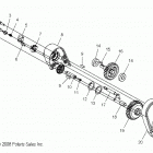 V16SW36 - VISION ALL OPTIONS Drive train, reverse drive asm., upper (intl) - v16sw36 ...
