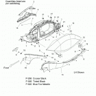 V16SW36 - VISION ALL OPTIONS Body, saddlebag asm. - v16sw36 all options (800049)