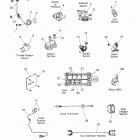 V16DB/DW/TW36 - CROSS COUNTRY/TOURING ALL OPTIONS Electrical, switches, sensors and components 1 - v16db  ...