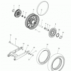 V15WB36/WW36 - HIGHBALL ALL OPTIONS Wheels, rear (laced) - v15wb36  /  ww36 all options (800...