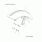 V15WB36/WW36 - HIGHBALL ALL OPTIONS Body, fender, front - v15wb36  /  ww36 all options (49vi...
