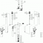 V16EZBRRBB/CB - EMPULSE TT Suspension, fork assembly - v16ezbrrbb  /  cb (800152)