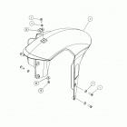 V16EZBRRBB/CB - EMPULSE TT Chassis and body, front fender - v16ezbrrbb  /  cb (8001...