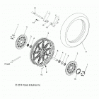 V16YW36/UW36 - MAGNUM/MAGNUM X-1 ALL OPTIONS Wheels, front - v16yw  /  uw36 all options (49vicwheelfr...