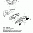 V16DB/DW/TW36 - CROSS COUNTRY/TOURING ALL OPTIONS Body, dash and fairing - v16db  /  dw  /  tw36 all optio...