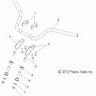 V16GB36 - VEGAS ALL OPTIONS Steering, handlebar mounting - v16gb36 all options (49vi...