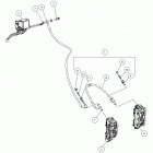 V16EZBRRBB/CB - EMPULSE TT Brakes, brake line and components, front - v16ezbrrbb  /...