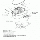 V16DB/DW/TW36 - CROSS COUNTRY/TOURING ALL OPTIONS Body, saddlebag asm., bin - v16db  /  dw  /  tw36 all op...