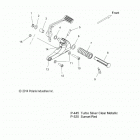 V16XB36EU - JACKPOT INTL Chassis, footpeg, r.h. - v16xb36eu (49vicfootpegrh15jp)