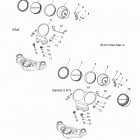 V16HA36/HS36 - HAMMER 8 BALL INTL/HAMMER S ALL OPTIONS Electrical, speedometer  /  tach - v16ha36  /  hs36 all ...