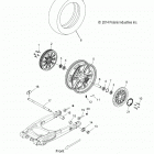 V16DB/DW/TW36 - CROSS COUNTRY/TOURING ALL OPTIONS Wheels, rear, cast - v16db  /  dw  /  tw36 all options (...