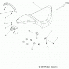 V16XB36EU - JACKPOT INTL Body, seat - v16xb36eu (49vicseat13jp)
