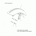 V16LB36/LW36 - GUNNER ALL OPTIONS Body, fender, front - v16lb36  /  lw36 all options (49vi...