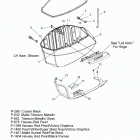 V15CW/DB/DW/TW36 - CROSS COUNTRY/TOURING ALL OPTIONS Body, saddlebag asm., bin - v15cw  /  db  /  dw  /  tw36...