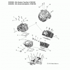 V15SW36 - VISION ALL OPTIONS Engine, cylinder and head - v15sw36 all options (49viccy...