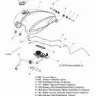 V15CW/DB/DW/TW36 - CROSS COUNTRY/TOURING ALL OPTIONS Fuel system, fuel tank - v15cw  /  db  /  dw  /  tw36 al...