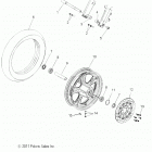 V15MW36 - JUDGE INTL. ALL OPTIONS Wheels, front - v15mw36 all options (49vicwheelfrt13s)