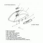V15CW/DB/DW/TW36 - CROSS COUNTRY/TOURING ALL OPTIONS Body, saddlebag asm., lid - v15cw  /  db  /  dw  /  tw36...