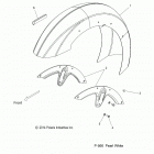 V15RW36EE - BOARDWALK, INTL Body, fender, front - v15rw36ee (49vicfenderfrt15bw)