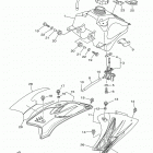 TTR50E  (TTR50EK) Топливный бак