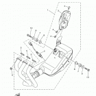 TRACER 900 GT (MTT9GTLB/MTT9GTLCB) Выхлопная система