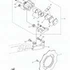 YZ85  (YZ85L) Задний суппорт
