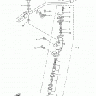 YZ250 (YZ250H2) Задний торм цилиндр