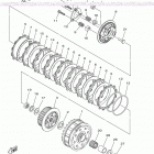 XSR900 (XSR900HCL/XSR900HL) Сцепление