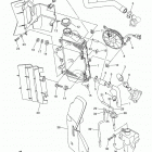 WR250R (WR25RHC/WR25RH) Радиатор и Патрубки