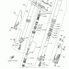YZ250 (YZ250H2) Передняя вилка