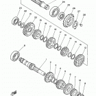 V STAR 250 (XV250L1/XV250L1C) Трансмиссия