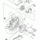 TTR50E  (TTR50EM) Переднее колесо